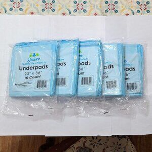 5 PACKS Of Disposable Underpads